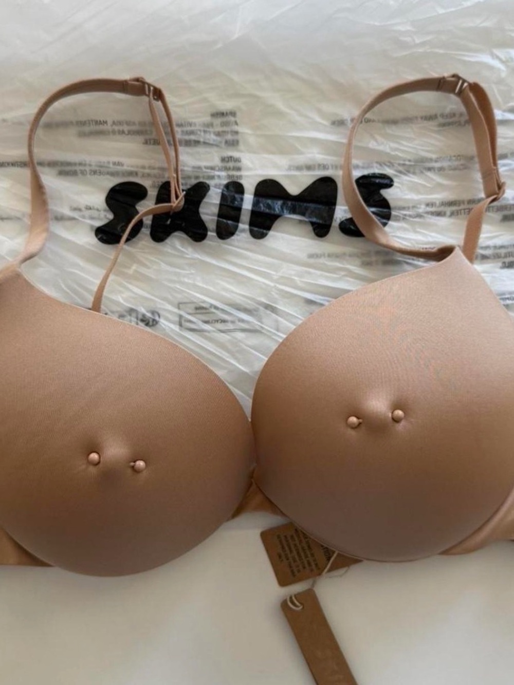 Skims Ultimate pierced  Nipple Bra 34B